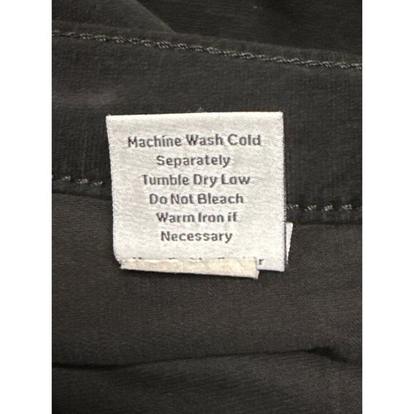 James Jeans Twiggy Women's Corduroy Pants Baby Cord Ebony Black  Size 29 NEW - Picture 11 of 12